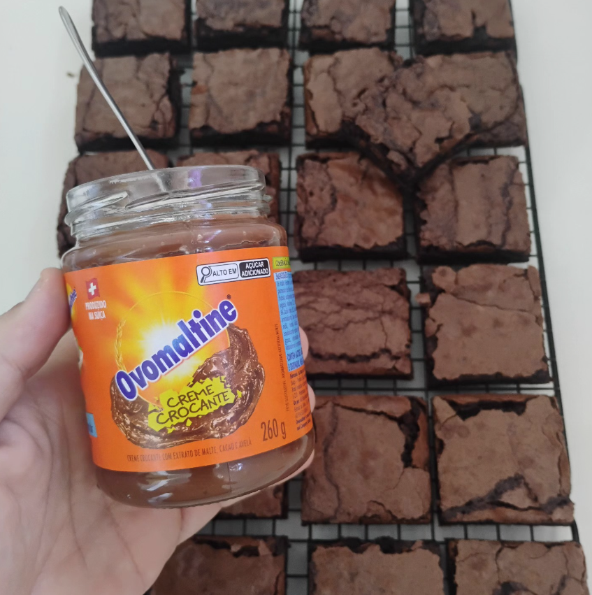 Brownie de Ovomaltine