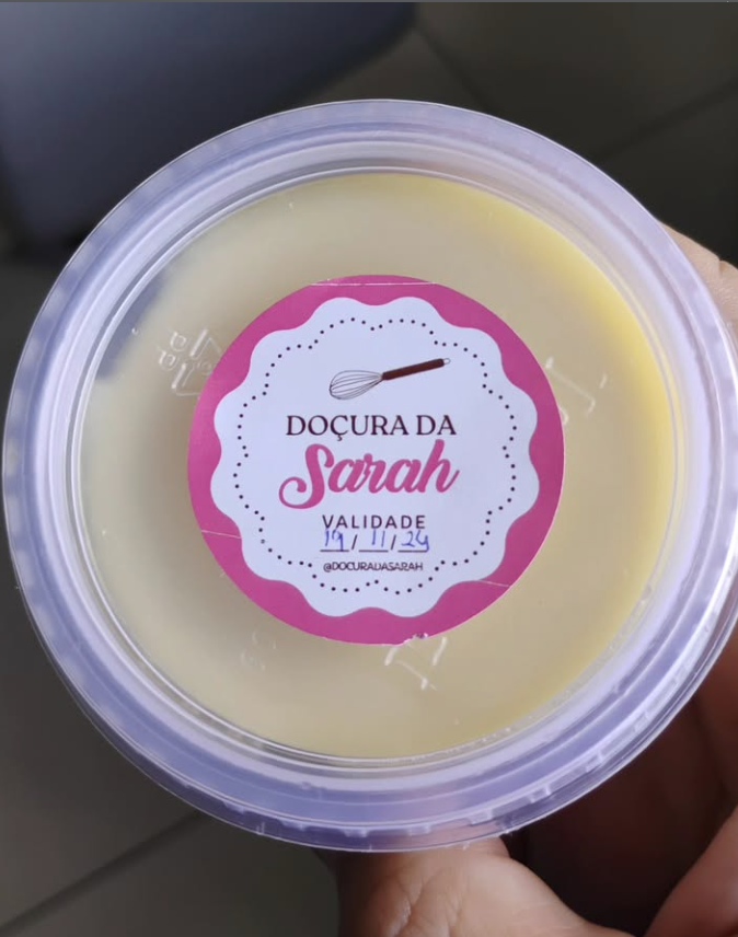 Mini pudim gourmet